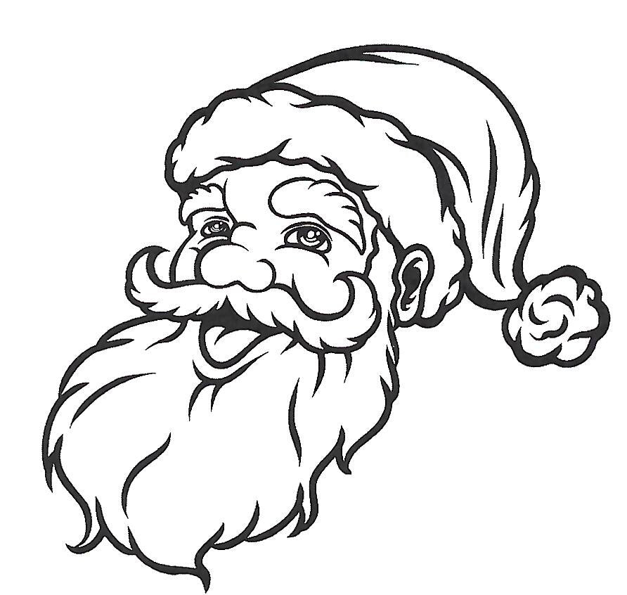 SANTA Sticker