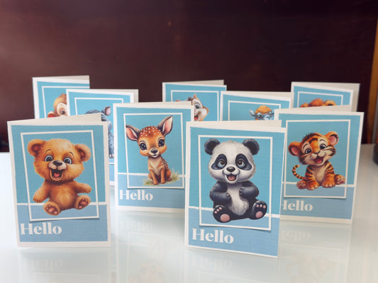 Cute Baby Animal Cards