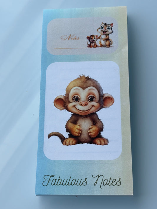 Cute Baby Animals Notepad