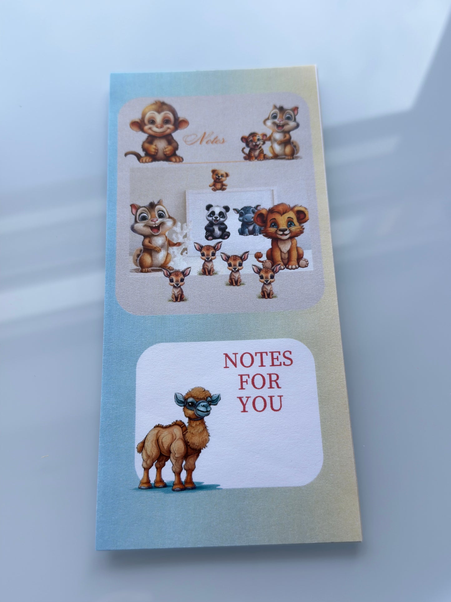 Cute Baby Animals Notepad