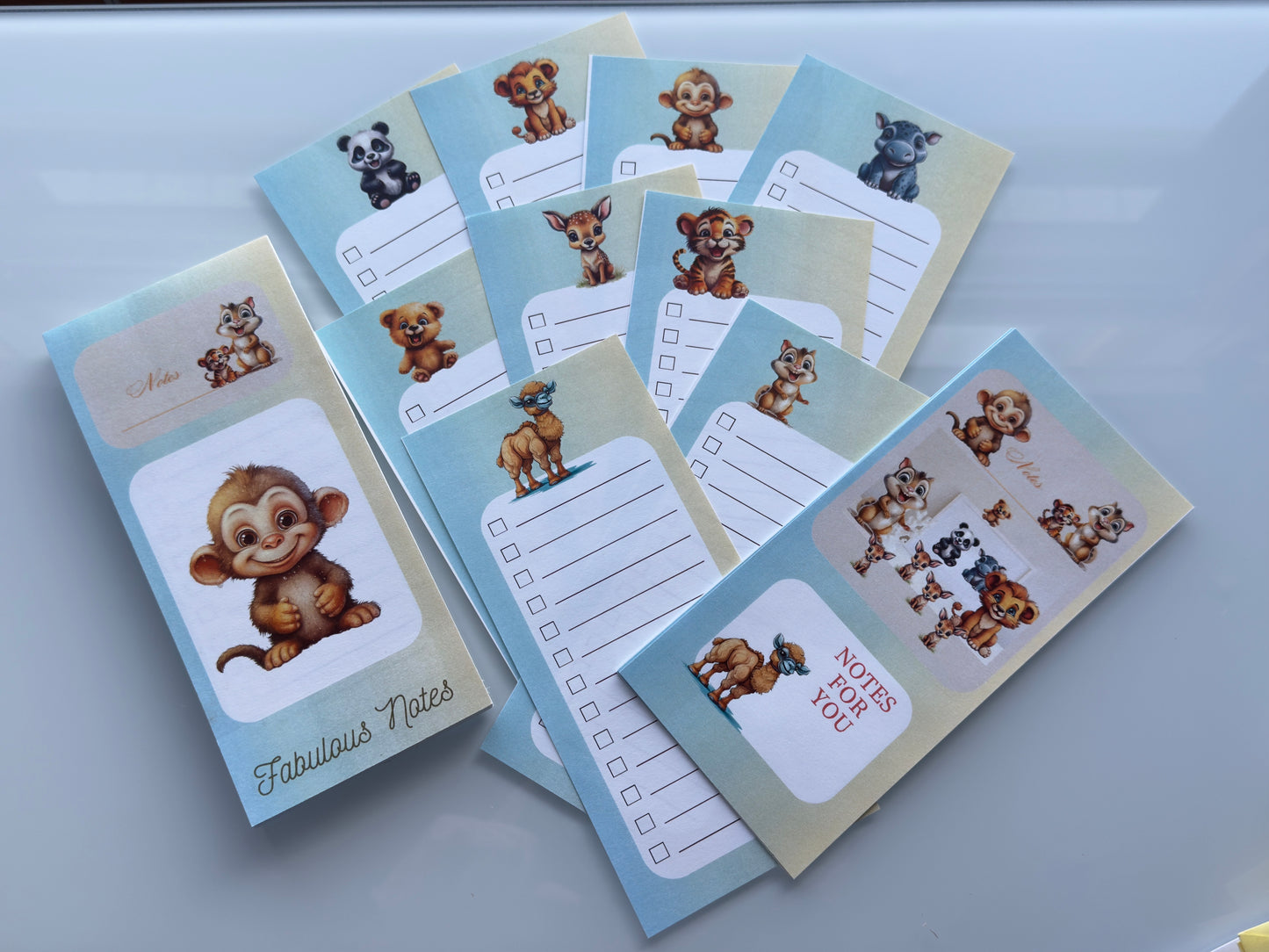 Cute Baby Animals Notepad