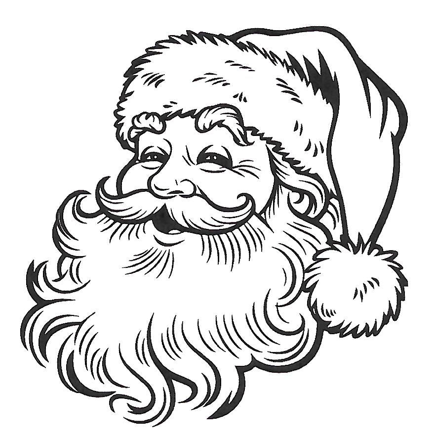 SANTA Sticker