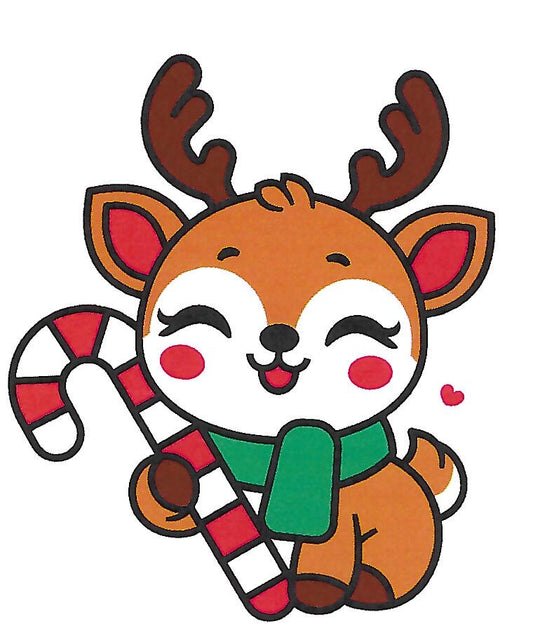 Reindeer Sticker