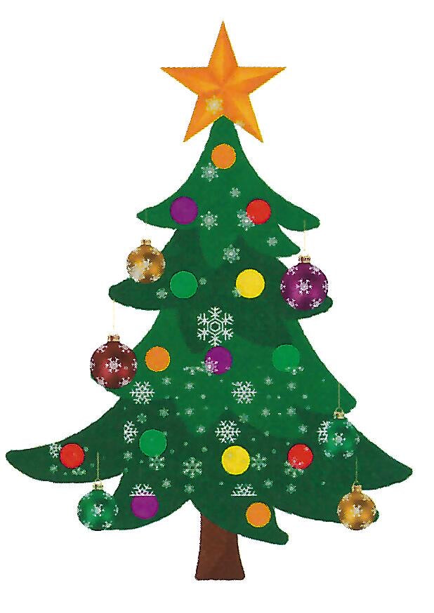 Christmas Tree Sticker