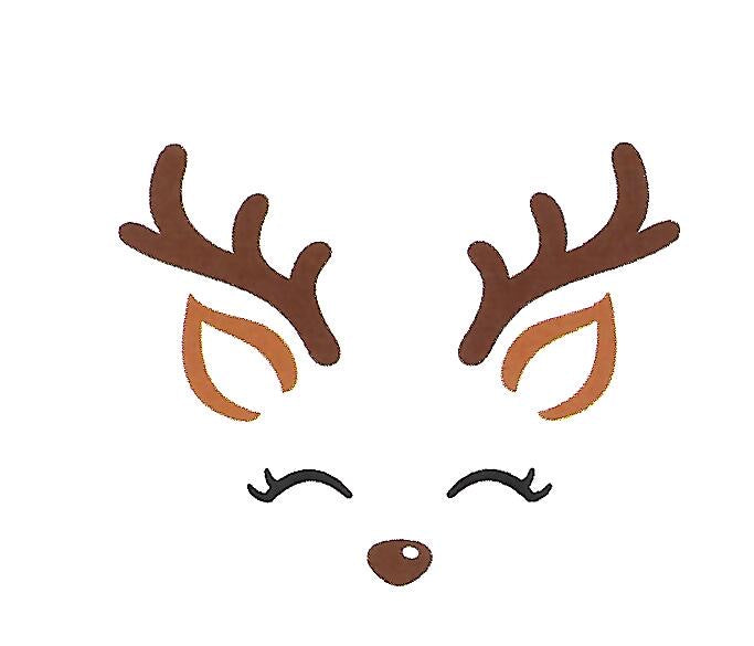 Reindeer Sticker For Fun
